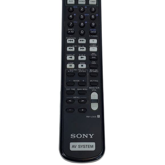 Sony RM-U305 AV Remote Control Original OEM Working - Picture 3 of 8